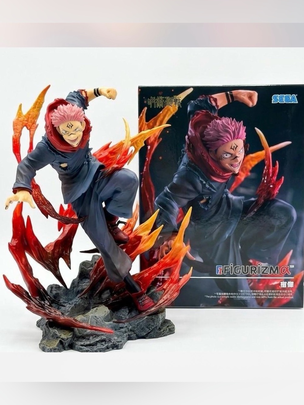 Figurizma Jujutsu Kaisen Yuji Itadori Red Flame Collectible Figure (brand new)